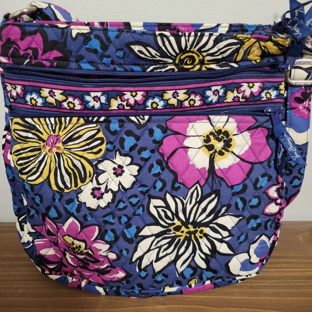 Vera Bradley Triple Zip Hipster